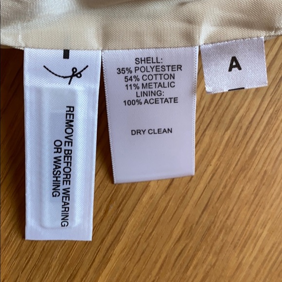 Loft size 6 pencil skirt - metallic detailing - Picture 8 of 8